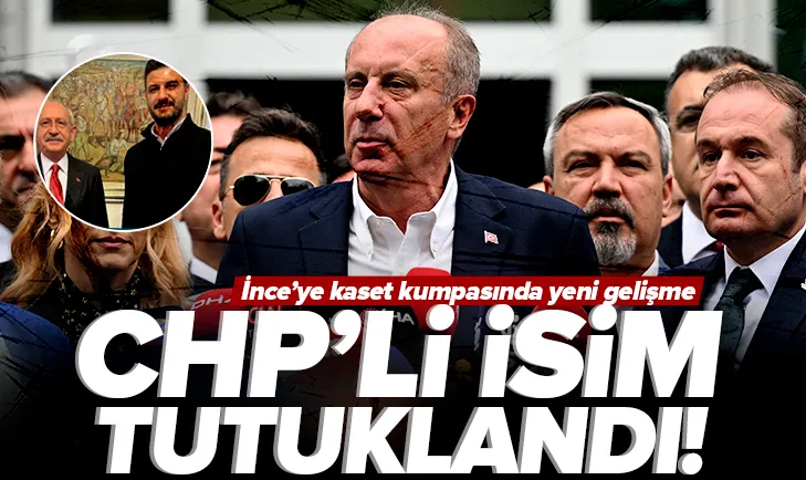 Kaset kumpasında yeni gelişme! CHP’li isim tutuklandı