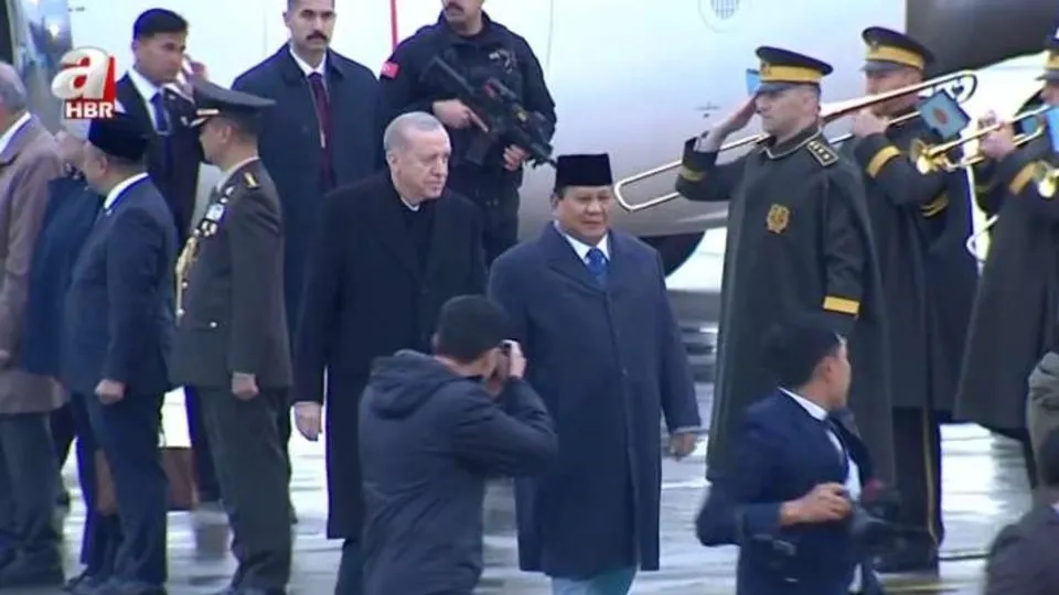 Endonezya Cumhurbaşkanı Subianto Türkiye’de!