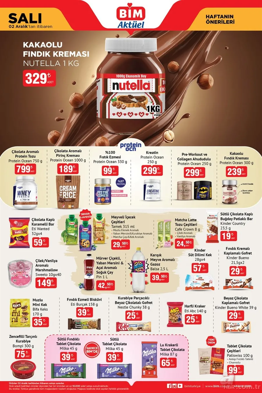 2-5 Aralık BİM aktüel listesi yayınlandı: Bu hafta hangi ürünler indirimde? 2