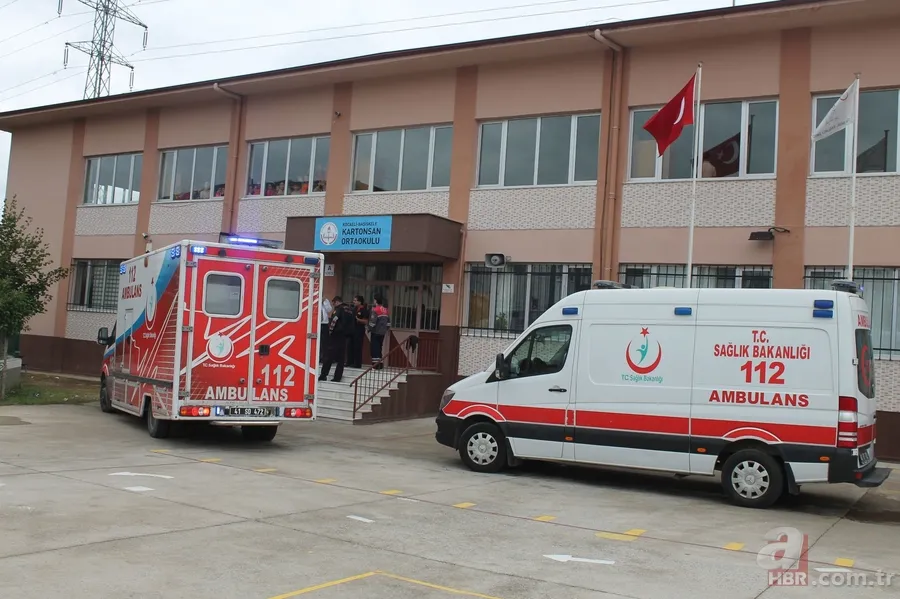 Okul bahçesinde yuva yapan arılar öğrencilere saldırdı 6