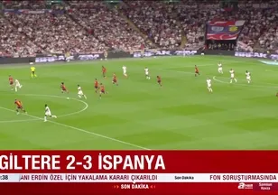 İngiltere-İspanya maçı özet görüntüleri