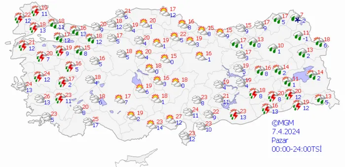 1712233381222.png Sıcaklıklar bir anda düşecek! Kuvvetli sağanak yağış yolda! Meteoroloji'den o illere son dakika uyarısı... - 6