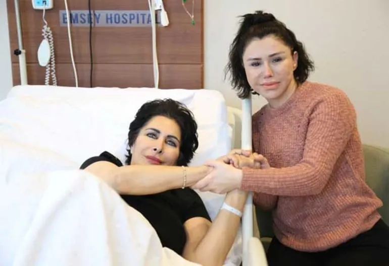 Seda Sayan ve Ceylan’dan Nuray Hafiftaş’a moral ziyareti!