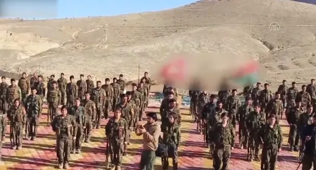 Sincar'daki terör örgütü PKK'nın kampları görüntülendi! - 1