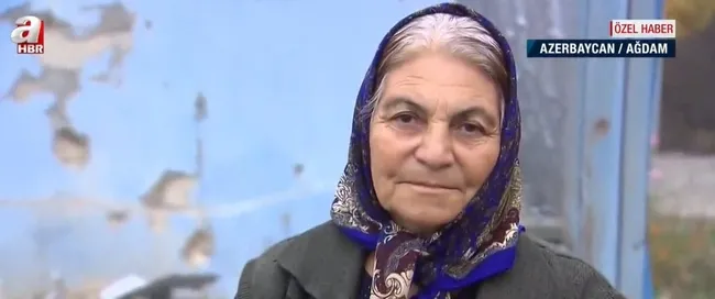 Azerbaycan Ağdam’ın asıl sahipleri A Haber’e konuştu: Allah benim ömrümden kessin Türk dünyasının lideri olan Erdoğan’a versin - 1