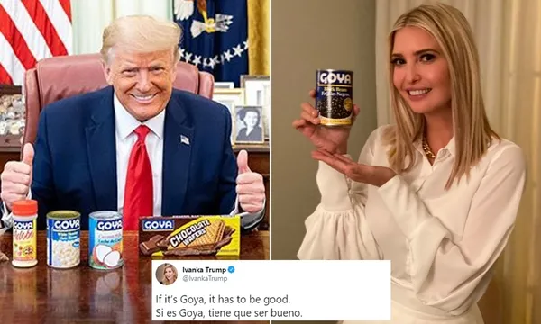 Ivanka Trump’a Goya tepkisi