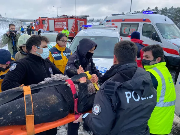 SON DAKİKA! Yolcu otobüsü Kuzey Çevre Otoyolu’nda şarampole yuvarlandı! Ölü ve yaralılar var | Bölgeden ilk görüntüler geldi