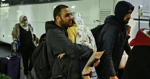 Gazze’den tahliye edilen Türk vatandaşları İstanbul’a geldi