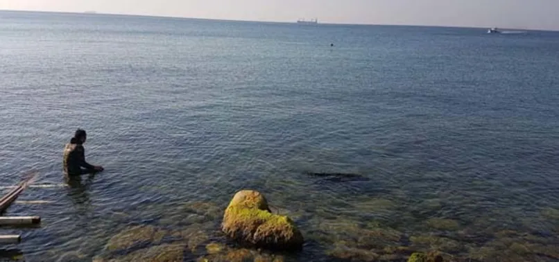 Boğuldu zannedilen kişi denizden balıkla çıktı