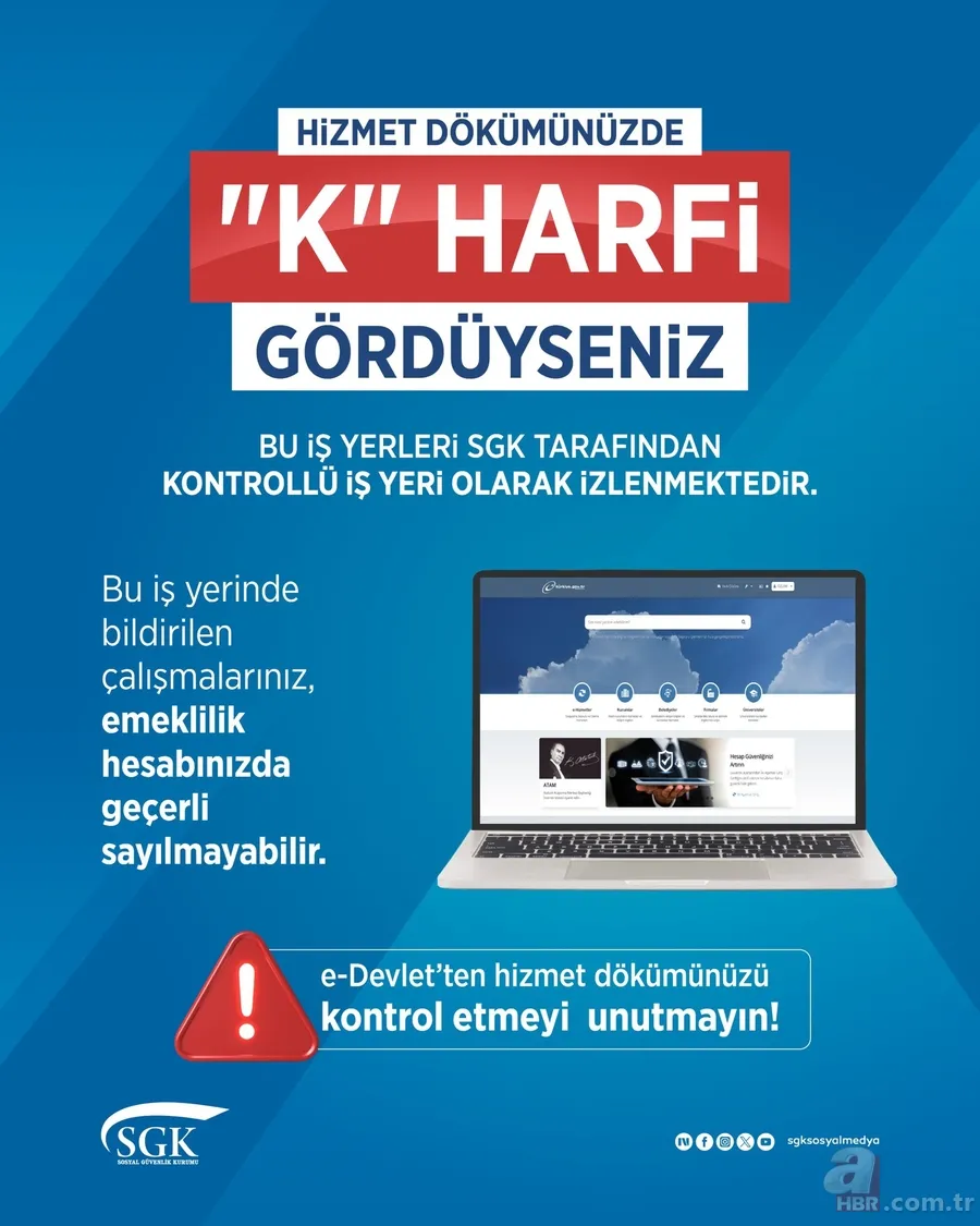 SGK’dan kritik uyarı: “K”, “Ş”, “S” harfleri emekliliğinizi nasıl tehlikeye atıyor? Faruk Erdem A Haber'de anlattı 2