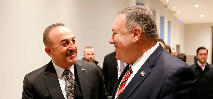 Son dakika: Dışişleri Bakanı Mevlüt Çavuşoğlu, Berlin'de Pompeo görüştü