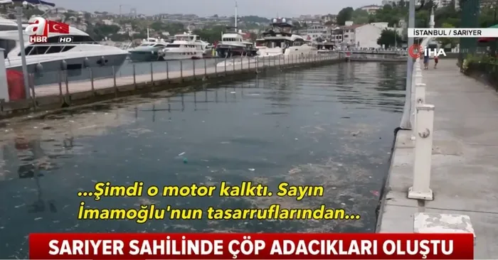 İstanbul Boğazı'nı çöplüğe terk eden İBB Başkanı Ekrem İmamoğlu'na vatandaşlardan büyük tepki |Video - 2