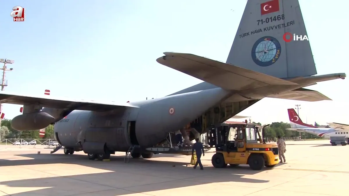 İşte uçağın önceki görüntüleri