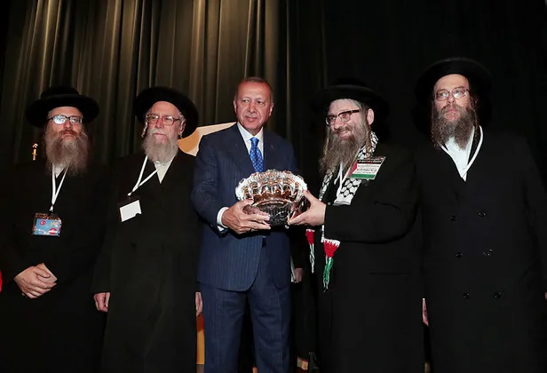 Başkan Erdoğan, Siyonizme Karşı Yahudiler Birliği heyetini kabul etti