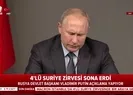 Putinden Suriye meselesi için birlik mesajı!