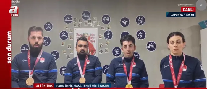 Tokyo’dan ikinci kez altın madalya! Masa tenisinde altın madalya alan Abdullah Öztürk A Haber’de - 2
