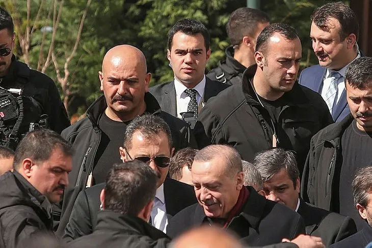 Başkan Erdoğan'ın cuma namazını Hz. Ali Camii'nde kıldı! Termal kameralı önlem alındı