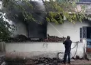Babasını kurtarmak için alevlerin arasına daldı!