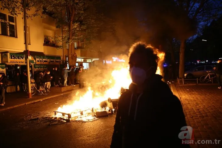 Almanya’da 1 Mayıs çatışması: Sokaklar alev alev