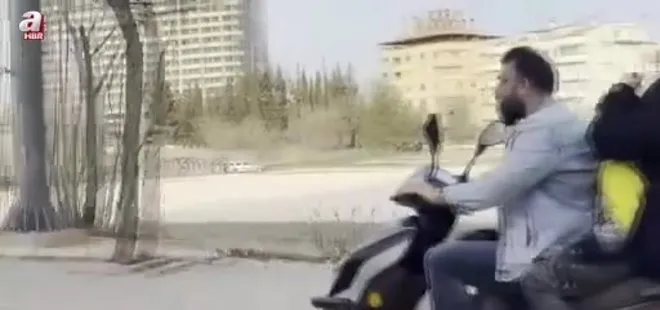 Gaziantep'te yürekleri ağza getiren yolculuk kamerada