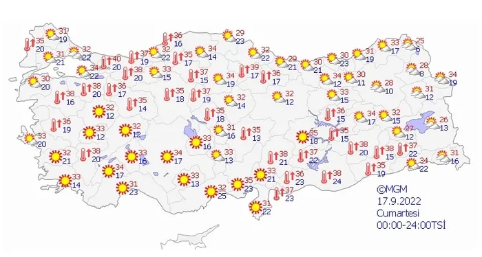 Son dakika! Meteoroloji'den sağanak yağış uyarısı! Tüm Türkiye'ye yayılacak... - 1