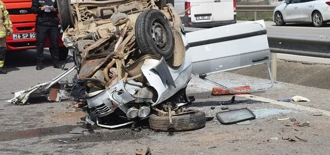 Bursa’da aracıyla ters yöne girdi: 1 ölü, 3 ağır yaralı