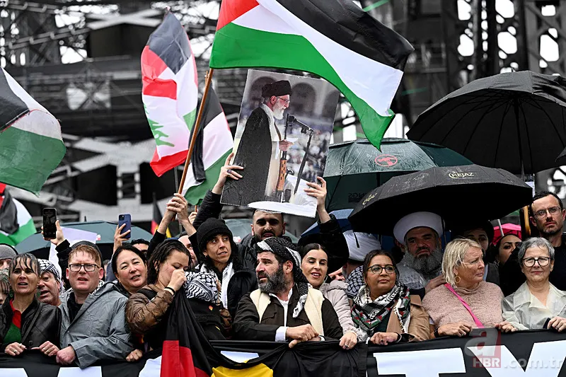 Sydney’de 90 bin kişi İsrail’in Gazze’ye saldırılarını protesto etti: “Soykırım durmalı” 17
