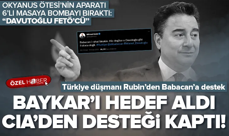 CIA etki ajanı Rubin: Davutoğlu FETÖcü