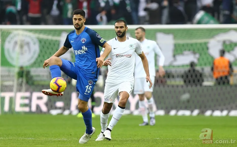 Konyaspor Kasımpaşa maçında gol düeollosu yaşandı 9