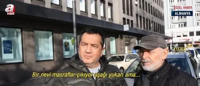 Almanya’daki Türk taksiciler A Haber’e konuştu: Pandemi işleri etkiledi, zor geçiniyoruz