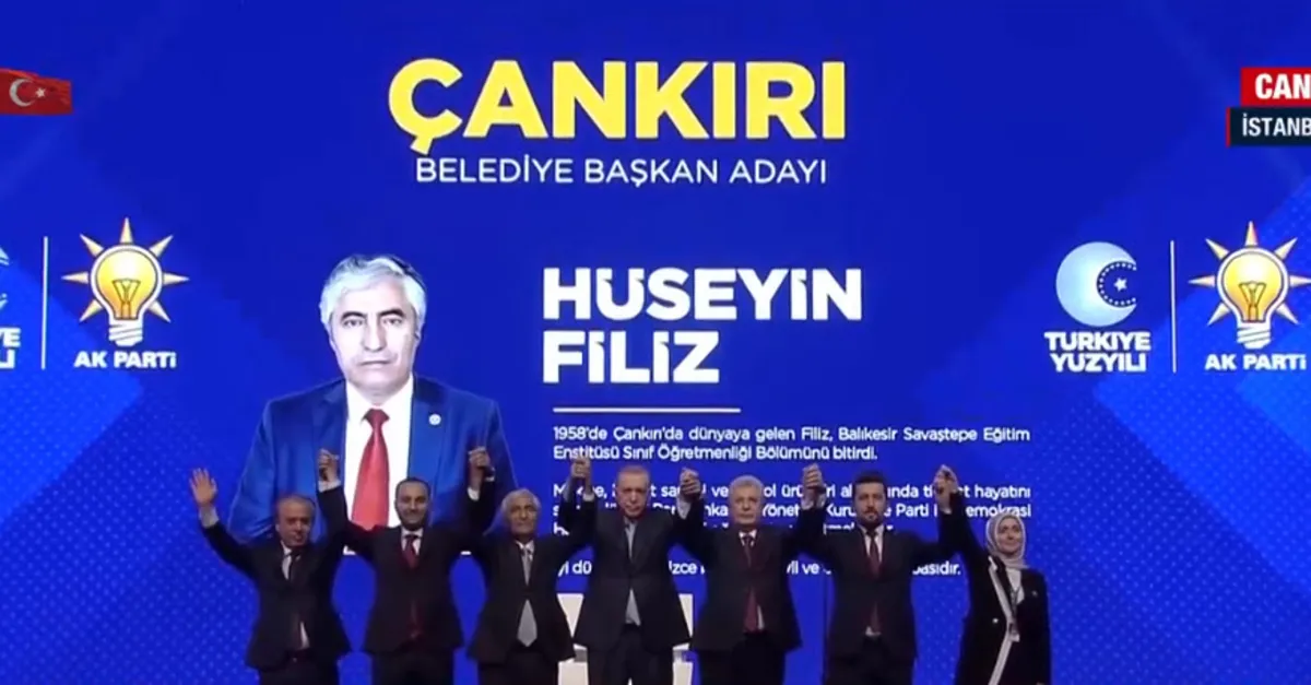 AK Parti Çankırı adayı Hüseyin Filiz oldu
