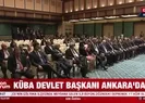 Başkan Erdoğan ve Bermudezden açıklamalar