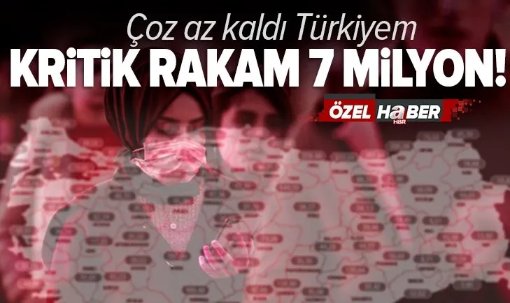 Aşıda kritik eşiği aşmaya 7 milyon kaldı! Risksiz sonbahar bizi bekliyor