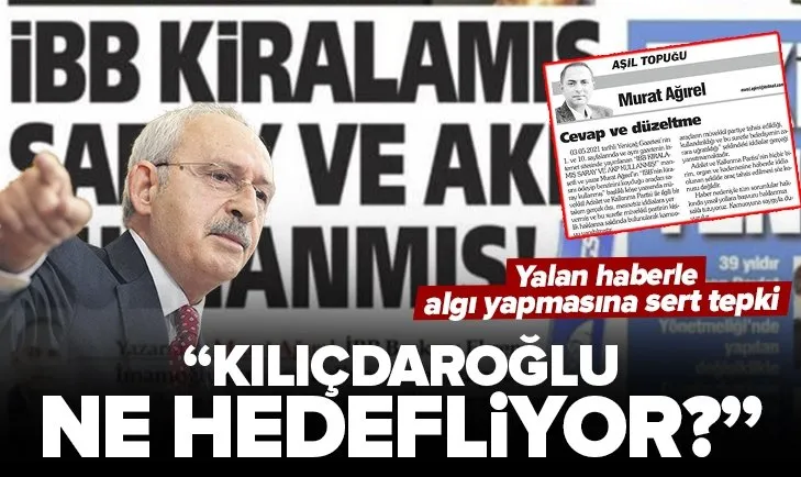 AK Parti Genel Başkan Yardımcısı Hamza Dağ’dan tekziplenmiş yalan haberi sürdüren Kemal Kılıçdaroğlu’na sert tepki