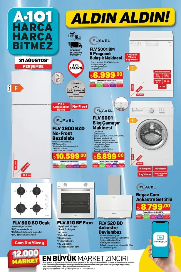 A101 31 Ağustos aktüel ürünler kataloğunda neler var? 3.999 TL’ye akıllı telefon ve tüm kırtasiye malzemeleri A101’de