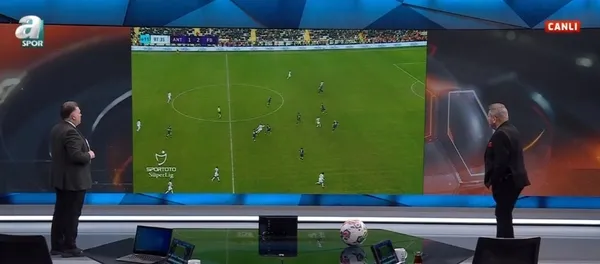 Erman Toroğlu Antalyaspor’un VAR kararıyla iptal edilen golünü yorumladı: Bir puanı yendi!