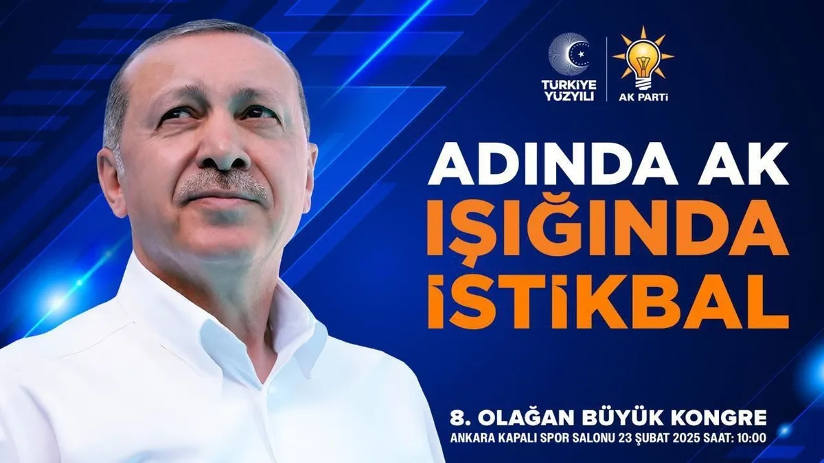 Adında AK Işığında İstikbal! Bakanlardan peş peşe AK Parti'nin 8. Olağan Büyük Kongresi'ne ilişkin paylaşım