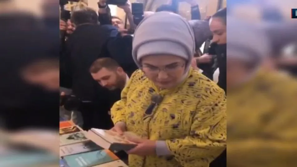 Emine Erdoğan’dan Turkuvaz Kitap’a ziyaret!