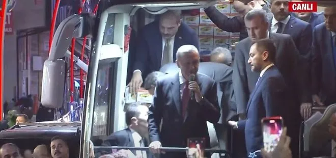 Başkan Erdoğan Rize’de vatandaşlara hitap etti