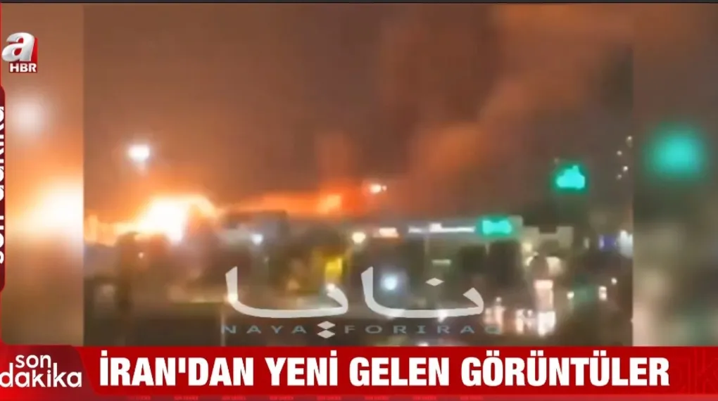 ABDin vurduğu İran'dan yeni görüntüler!
