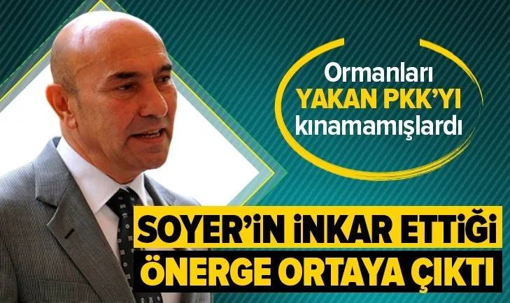 Tunç Soyer’in inkar ettiği önerge ortaya çıktı