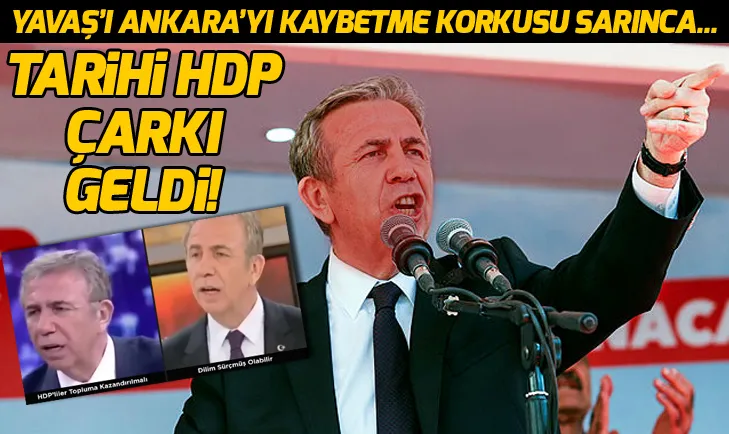 Mansur Yavaştan HDP çarkı: Dilim sürçtü...
