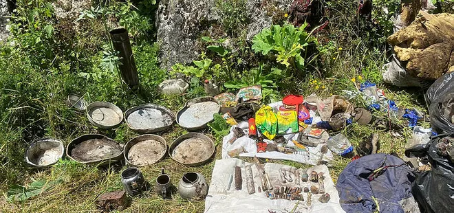 Tokat’ta terör örgütü PKK’ya ait sığınak bulundu