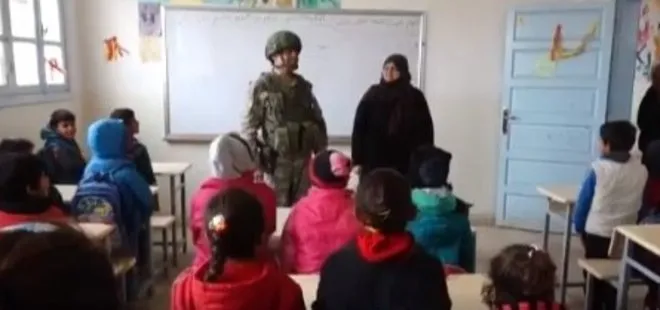 Okula dönen Suriyeli çocuklardan Türkiye’ye teşekkür