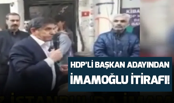 HDP Kağıthane İlçe Başkanı: İstanbul’da adayımız Ekrem İmamoğlu