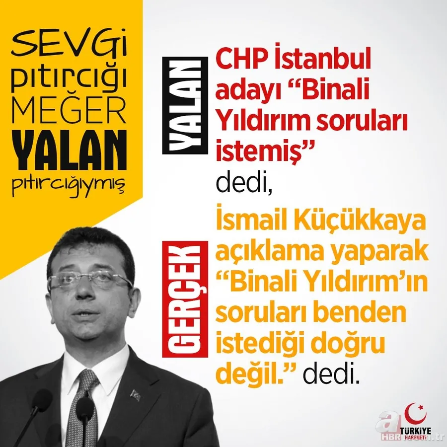 CHP'li Ekrem İmamoğlu'ndan yalan üstüne yalan 19