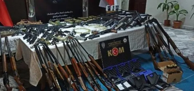 Silah ticareti yapan örgüte 8 ilde baskın: 49 kişiye gözaltı