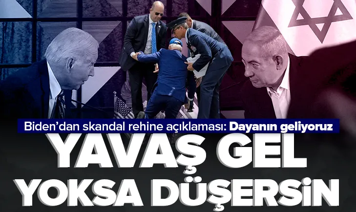 Biden’dan Gazze’deki rehinelerle ilgili açıklama