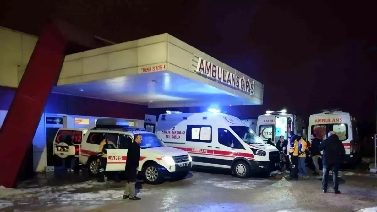 Sivas'ta teravih namazında gaz sızıntısı! 48 kişi hastaneye başvurdu