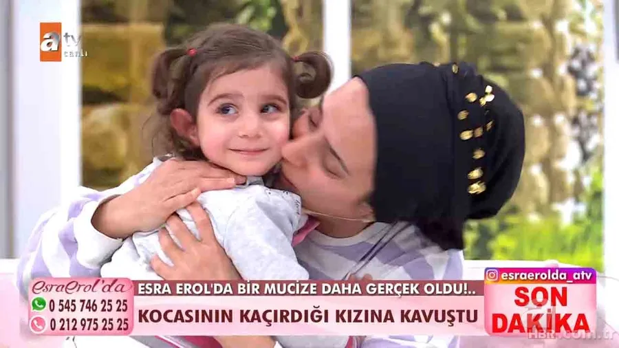 Esra Erol'da hasret sona erdi! Çift karakterli eşinin kaçırdığı 2 yaşındaki kızına kavuştu | Gözyaşları sel oldu 12